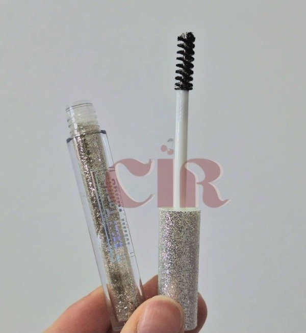 Producto - Máscara glitter plateada mini tango