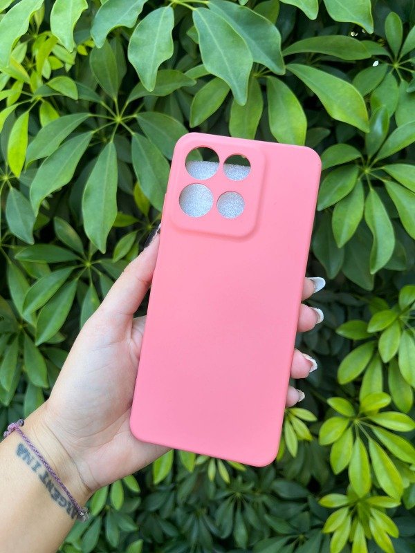 Producto - G15 silicona con felpa rosa