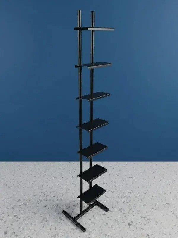 Producto - porta calzado recto negro 7 niveles