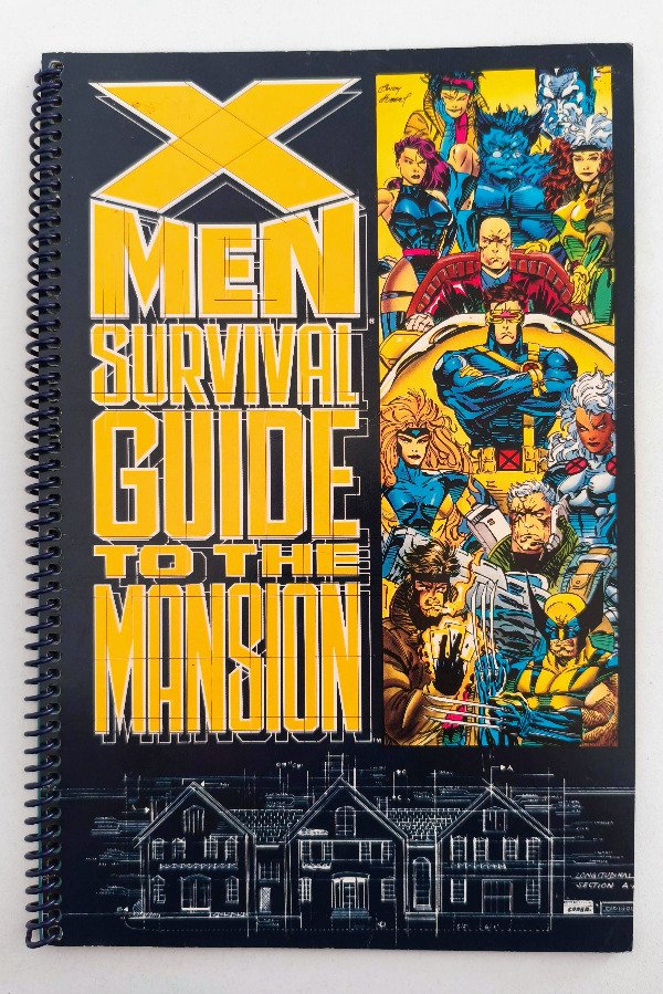 Producto - X-Men Survival Guide to the Mansion (1993) - Guía de inicio para nuevos mutantes