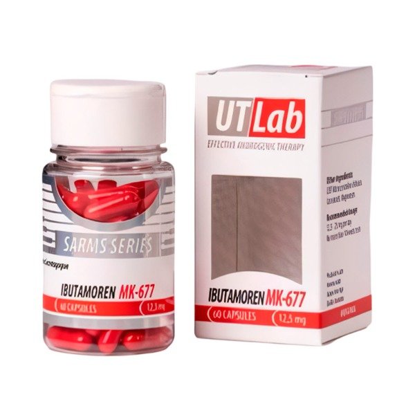 Producto - Ibutamoren MK-677 12,5 mg 60 Caps Ut Lab