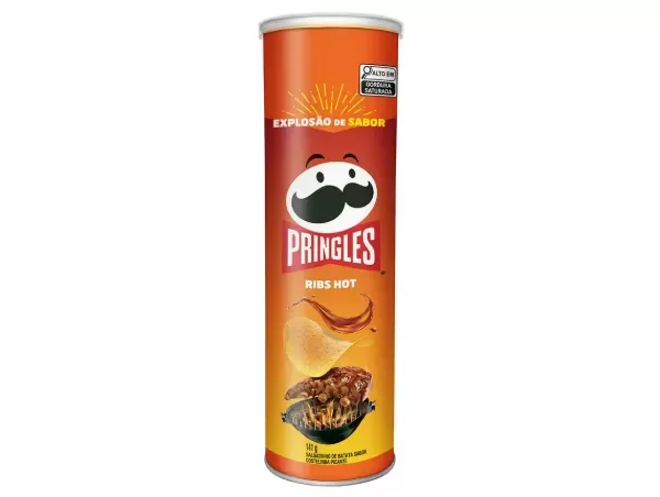 Producto - Pringles 141g  Sabor Ribs Hot