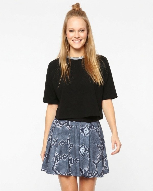 Producto - Pollera adidas Mini Falda Mujer La Print Skirt Gym Urbana - 0