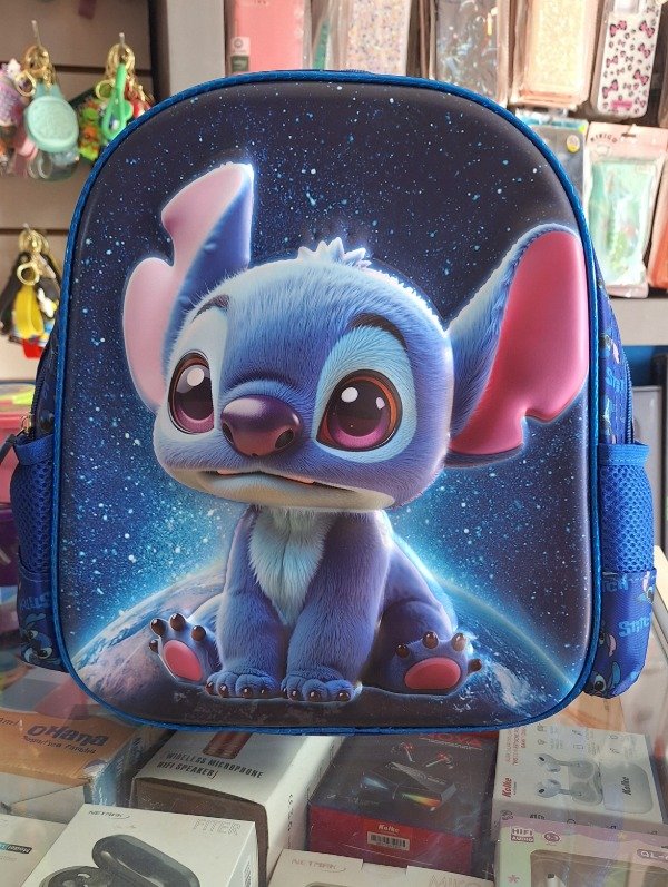 Producto - MOCHILA JARDÍN REFORZADA 3D STITCH, mod. 1