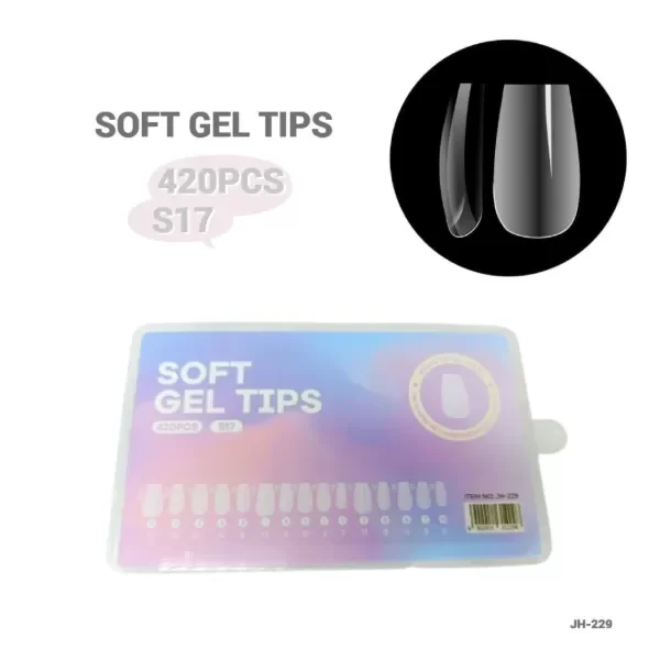 Producto - TIPS SOFT GEL COFFIN CORTO