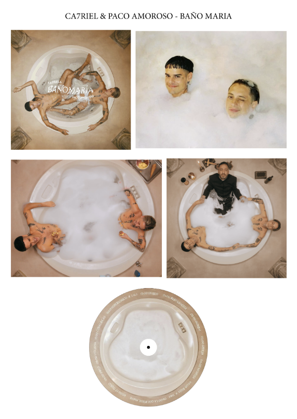 Producto - Ca7riel y Paco Amoroso "BAÑO MARÍA" CD Custom