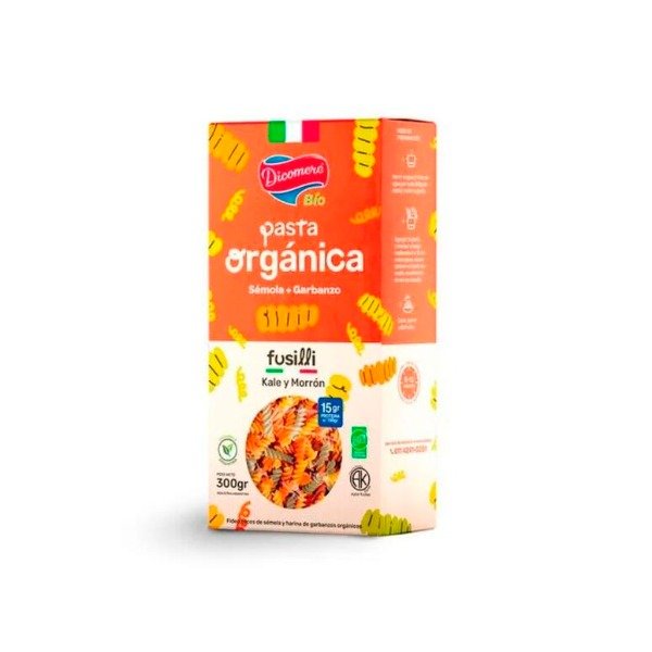 Producto - Fideos Organicos Fusilli x 300g DICOMERE