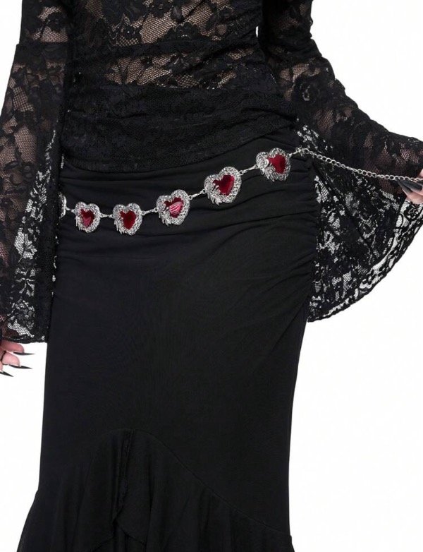 Producto - Cinturón corazones goth