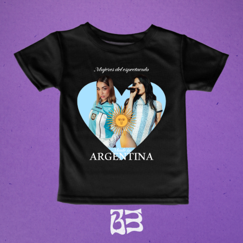 Producto - Baby tee - Mujeres del Espectáculo