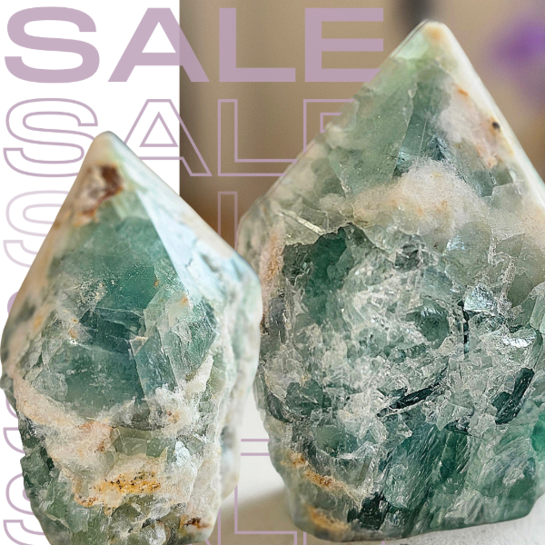 Producto - Punta Pulida de Fluorita Verde