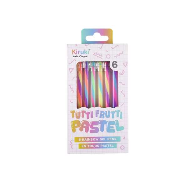 Producto - KIRUKI ROLLER TUTTI FRUTTI PASTEL X 6