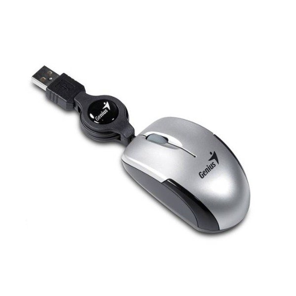 Producto - Mouse Genius Micro Traveler Silver USB