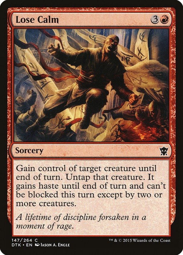Producto - Lose Calm  Dragons of Tarkir