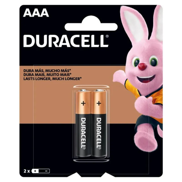 Producto - Pilas AAA Duracell (x 2 unidades)