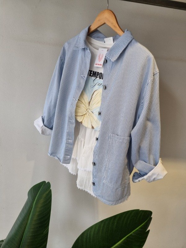 Producto - Camisaco rayado