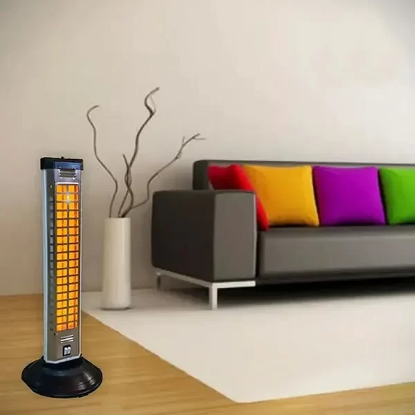 Producto - Estufa Electrica Cuarzo Vertical 2 velas