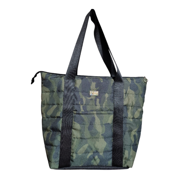 Producto - Totebag Puffer camuflada