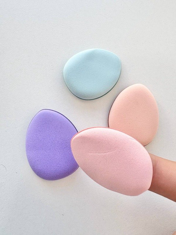 Producto - Set x4 mini esponjas puff