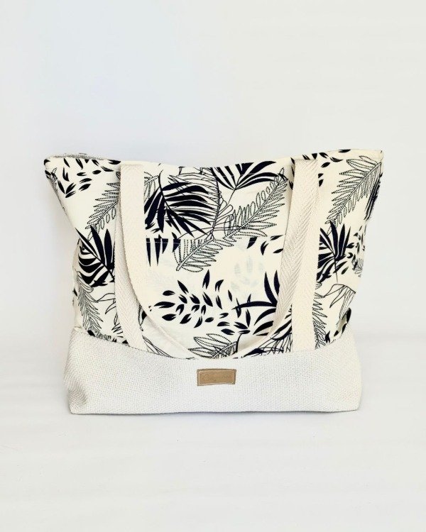 Producto - Bolso caprichos Estampado azul y blanco
