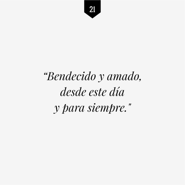Producto - Frase para Bautismo n. 21
