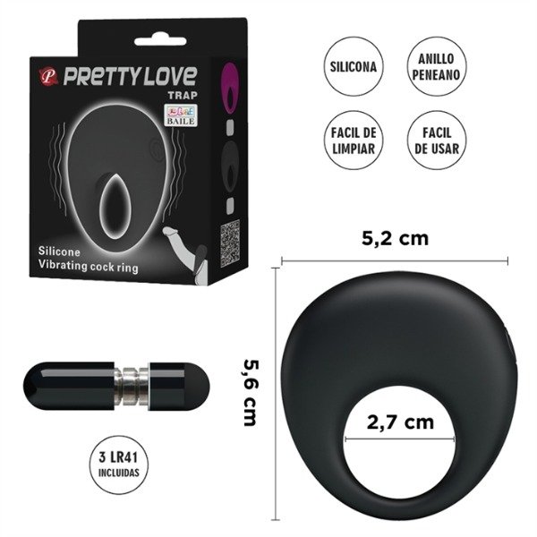 Producto - ANILLO RETRASA EYACULACION 3 MODOS VIBRO