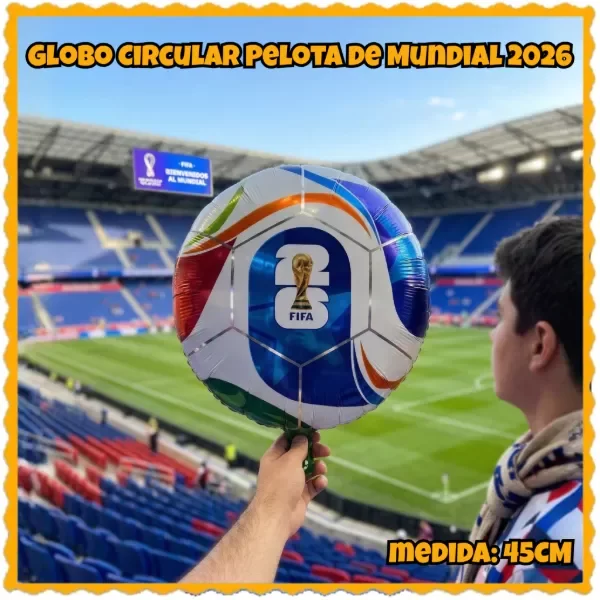 Producto - Pelota mundial 2026 45cm