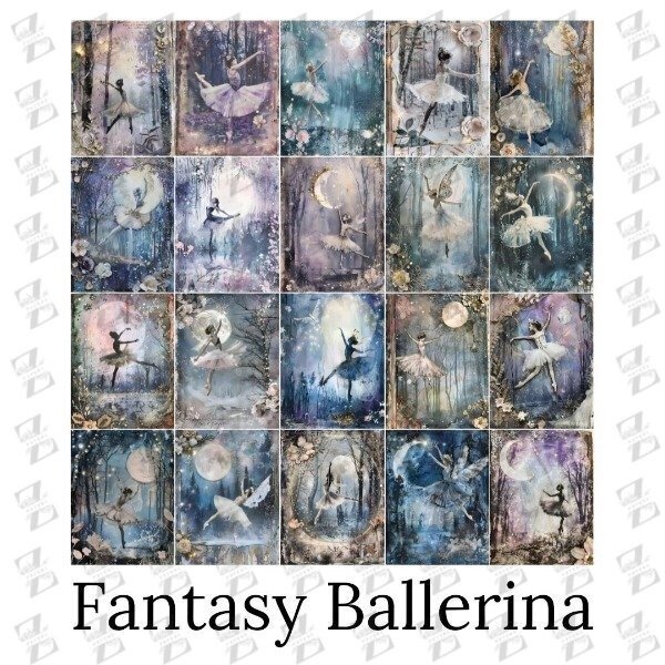 Producto - BLOCK DE PAPELES FANTASY BALLERINA