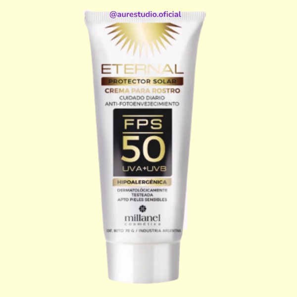 Producto - Crema para el rostro con FPS 50 Eternal