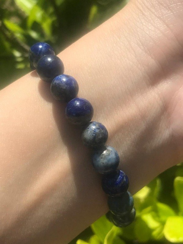 Producto - PULSERA ELÁSTICA LÁPISLAZULI