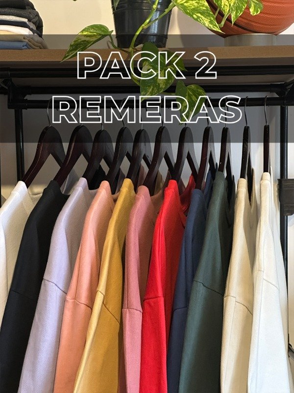 Producto - Pack 2 Remeras Over