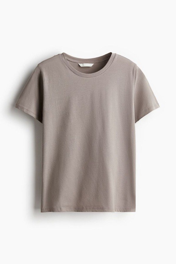Producto - Remera HyM básica marrón mujer - 0