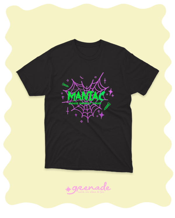 Remera "maniac tour"