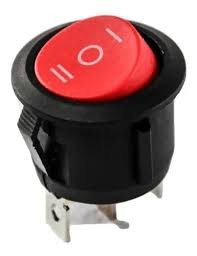 Producto - Llave Tecla Redonda 3 Posicion On-off-on 6 Amp 220v