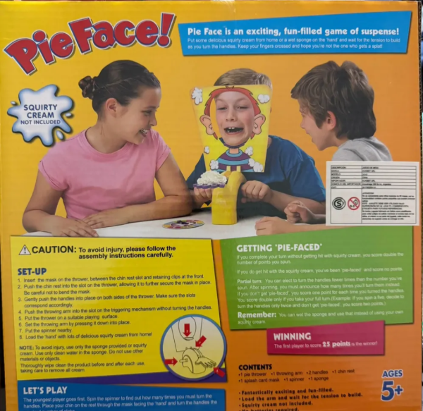 Producto - Juego De Mesa Pie Face Tortazo - 1