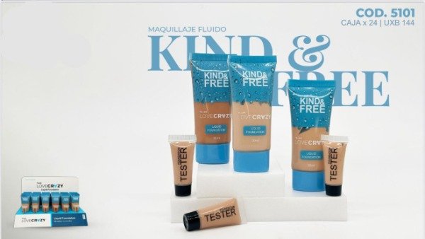 Producto - Base liquida Kind Free Tejar