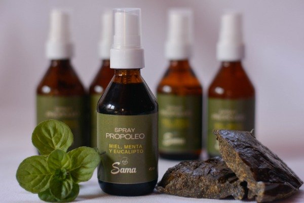 Producto - Spray de propóleo, miel y eucalipto - 1