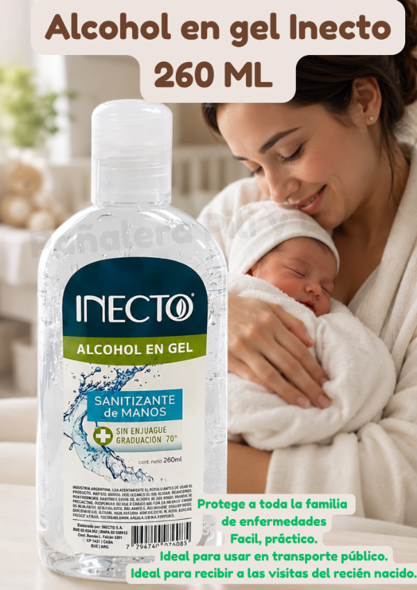 Producto - Alcohol en gel Inecto 200 ml