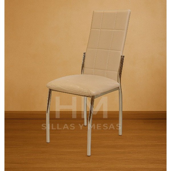Producto - Silla Sevilla caño cromado TAPIZADO PREMIUM