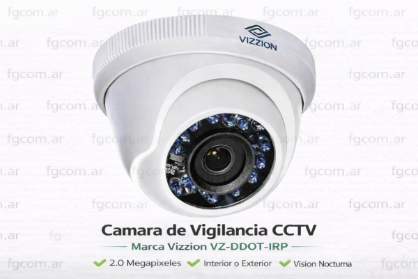 Producto - Camara de Vigilancia CCTV Vizzion VZ-DDOT-IRP