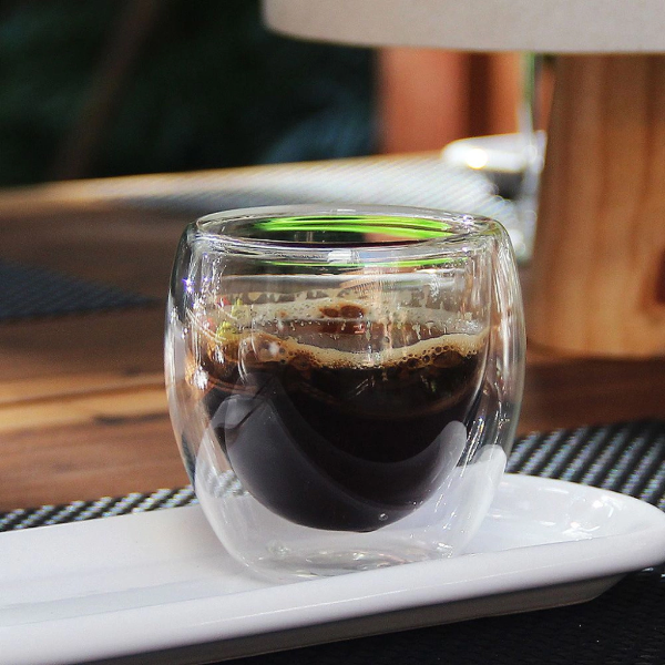 Producto - VASO DOBLE PARED 150ML - GOLDEN WEEK - SOLO TRANSFERENCIA