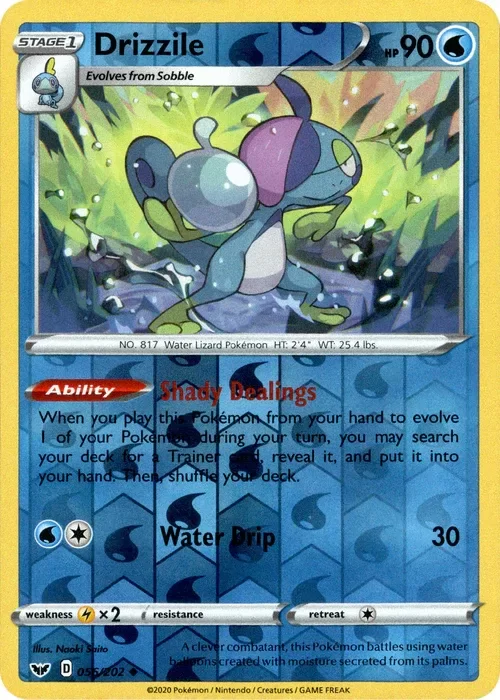 Producto - Drizzile - 56/202 - Sword and Shield - Reverse Holo