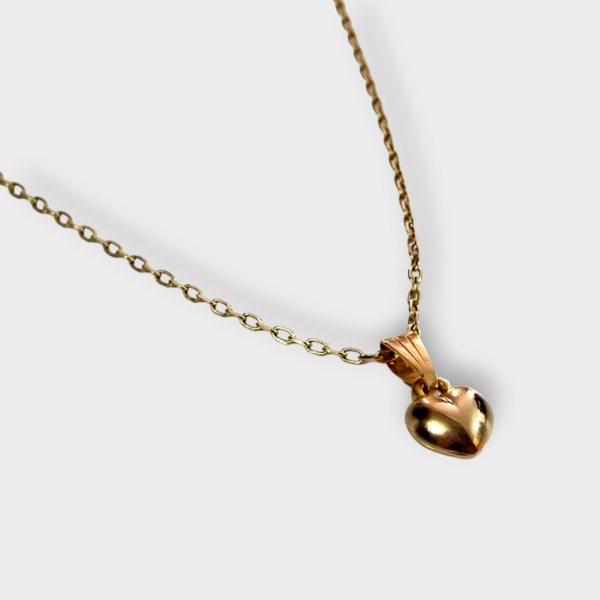 Producto - Cadena Corazon Dorado