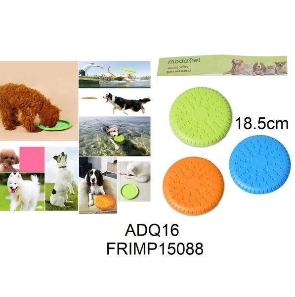 Producto - Frisbee para Perros Universal Duradero Seguro Ideal Regalo