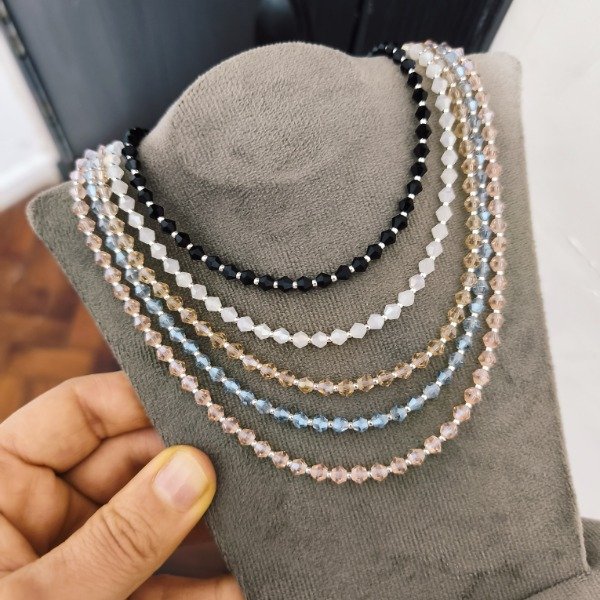 Producto - Chocker cristal de roca (#428)