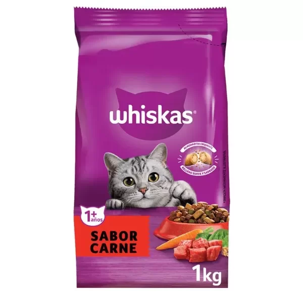 Producto - WHISKAS GATO ADULTO TODOS LOS SABORES POLLO-CARNE-PESCADO 10 KG