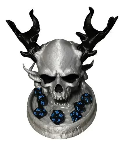 Producto - Torre para dados Calavera con cuernos