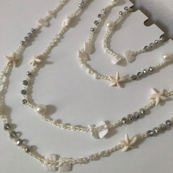 Producto - Collar mil vueltas plateado