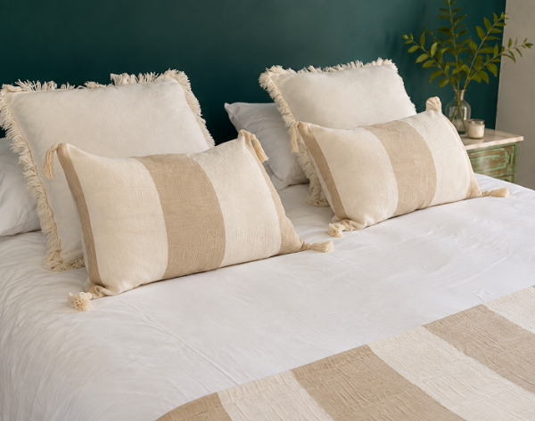 Producto - Funda Almohadones (x2) + Pie de cama