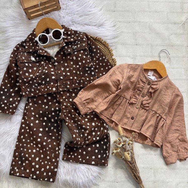 Producto - Set Choco campera + Wide leg hasta 4 años