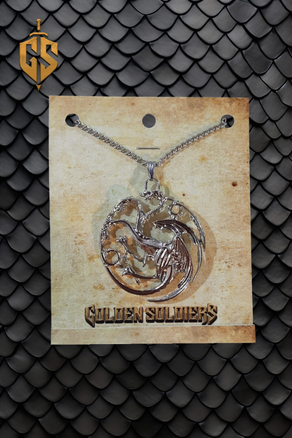Producto - Collar Dragon House Targaryen - Juego de Tronos